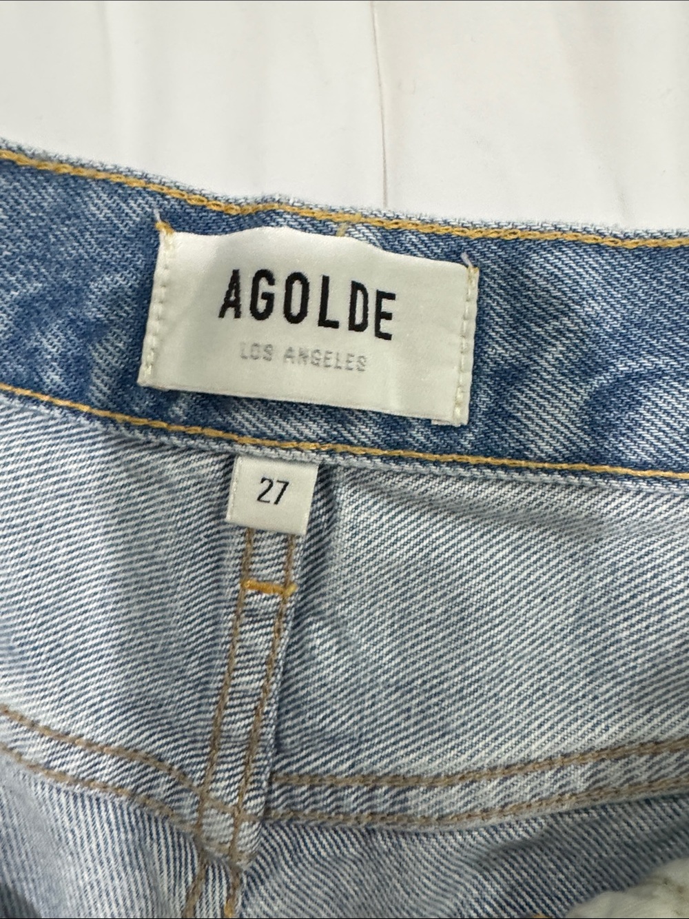 Agolde Light Parker Vintage Cut Off Shorts NWT - Picture 2 of 8